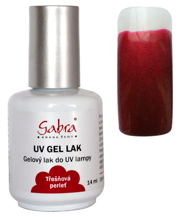 UV gel lak GABRA 08 třešňová perleť 14 ml | NEHTOVÁ MODELÁŽ - Gel laky UV gel lak GABRA 08 třešňová perleť 14 ml | NEHTOVÁ MODELÁŽ - Gel laky